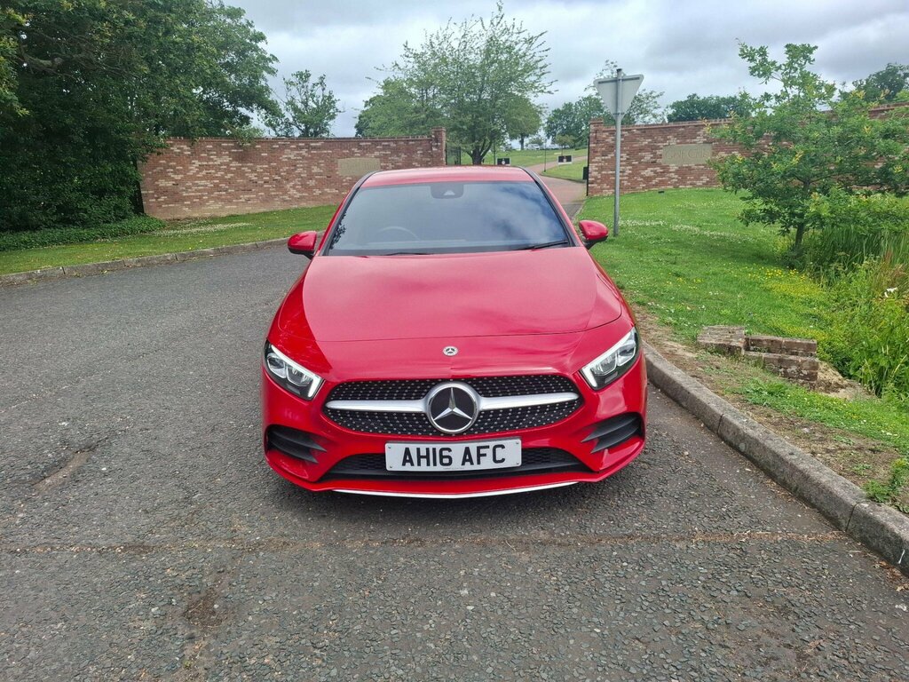 Mercedes-Benz A Class 1.5 A180d Amg Line Executive 7G-dct Euro 6 Ss AH16AFC Red #2