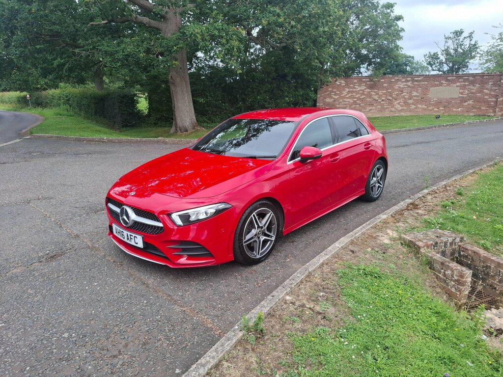 Mercedes-Benz A Class 1.5 A180d Amg Line Executive 7G-dct Euro 6 Ss AH16AFC Red #5