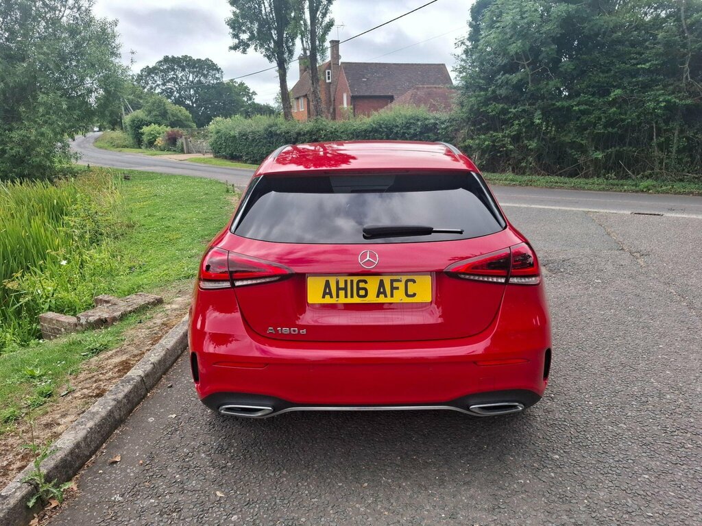 Mercedes-Benz A Class 1.5 A180d Amg Line Executive 7G-dct Euro 6 Ss AH16AFC Red #6