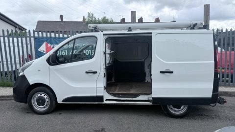 Vauxhall Vivaro 1.6 Cdti 2900 FA18OUV White #4