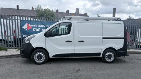 Vauxhall Vivaro 1.6 Cdti 2900 FA18OUV White #5