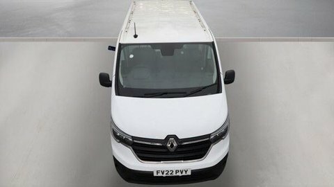 Renault Trafic 2.0 Dci Blue FV22PVY White #2