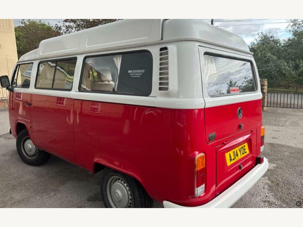 Volkswagen Campervan Petrol AJ14YOE Red #4
