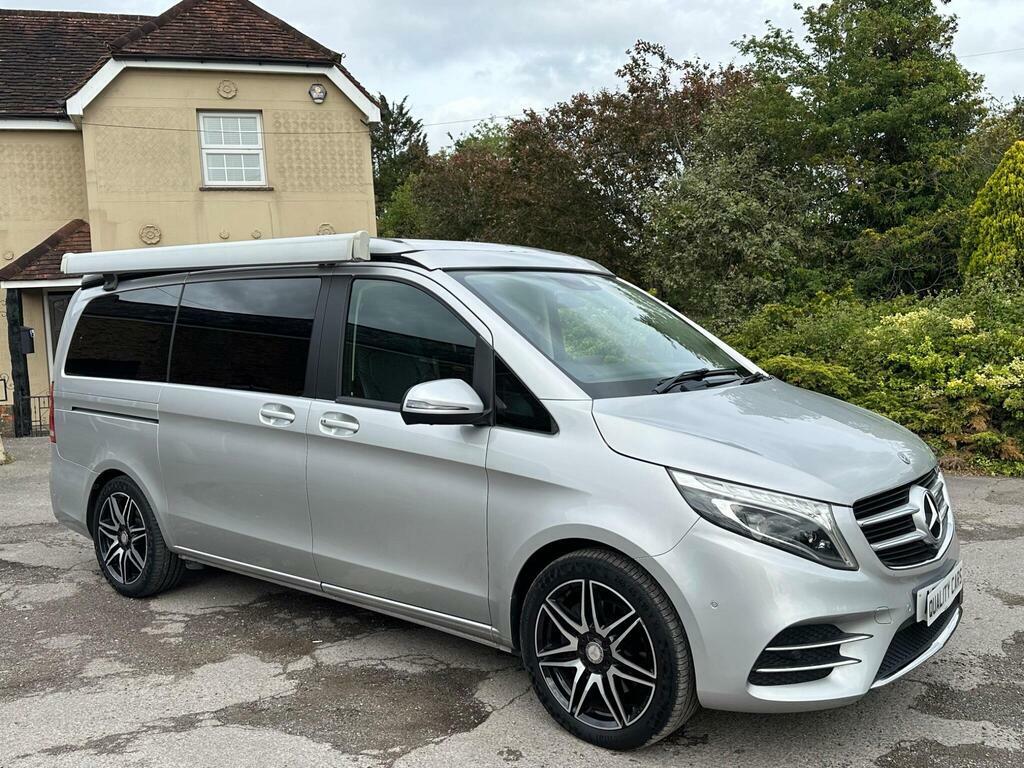 Mercedes-Benz V Class 2.2 V250d Amg Line Marco Polo G-tronic Euro 6 S Silver #6