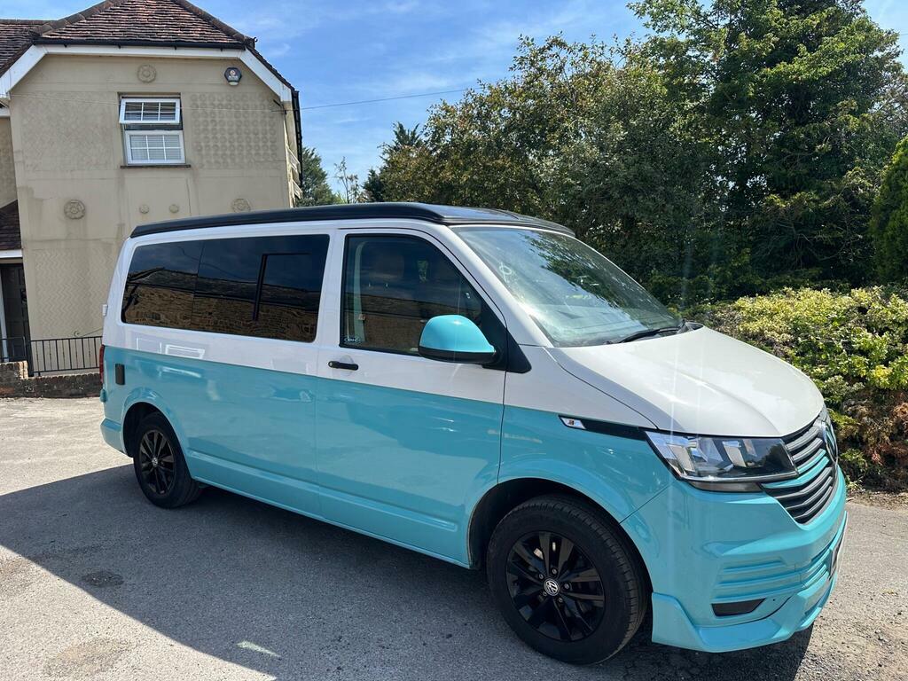 Volkswagen Campervan Stunning Two-tone Swb Campervan With 6 Seat White #8