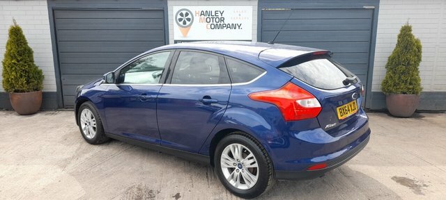 Ford Focus 1.0T Ecoboost Titanium Navigator Hatchback Pet BX64XJD Blue #5