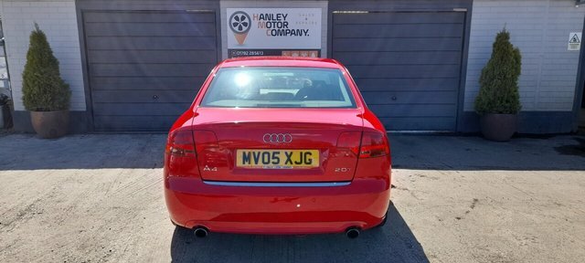 Audi A4 2.0 Fsi S Line Saloon Cvt 199 G Km 148 Red #5