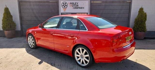 Audi A4 2.0 Fsi S Line Saloon Cvt 199 G Km 148 Red #6