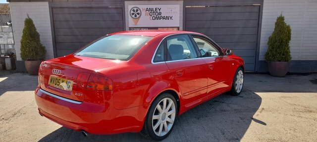 Audi A4 2.0 Fsi S Line Saloon Cvt 199 G Km 148 Red #3