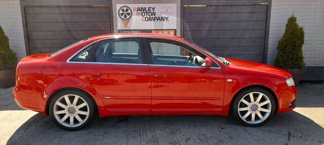 Audi A4 2.0 Fsi S Line Saloon Cvt 199 G Km 148 Red #2