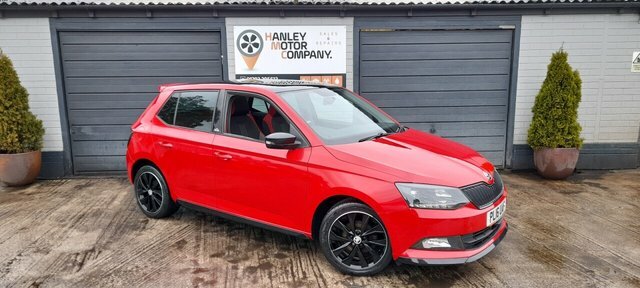 Skoda Fabia 1.2 Tsi Monte Carlo Hatchback Eu Red