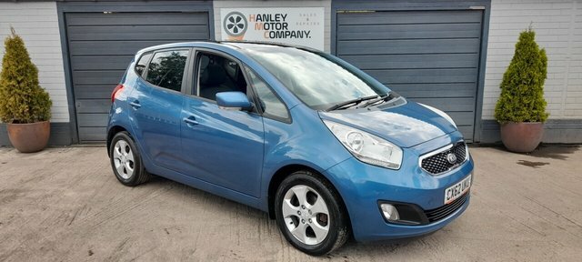 Kia Venga 1.6 3 Mpv Euro 5 Sat Nav 123 Bh Blue