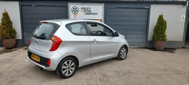 Kia Picanto 1.0 Vr7 Hatchback Euro 5 68 Bhp Silver #3