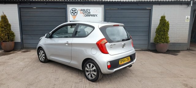 Kia Picanto 1.0 Vr7 Hatchback Euro 5 68 Bhp Silver #6