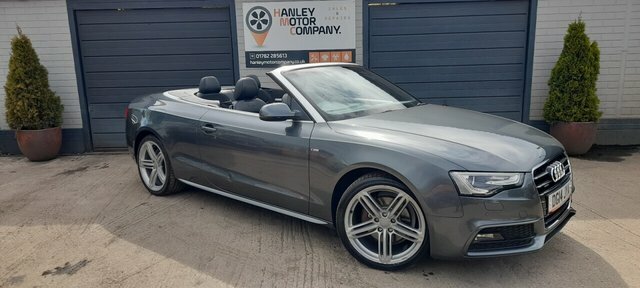Audi A5 3.0 Tdi V6 S Line Special Edition Convertible Grey