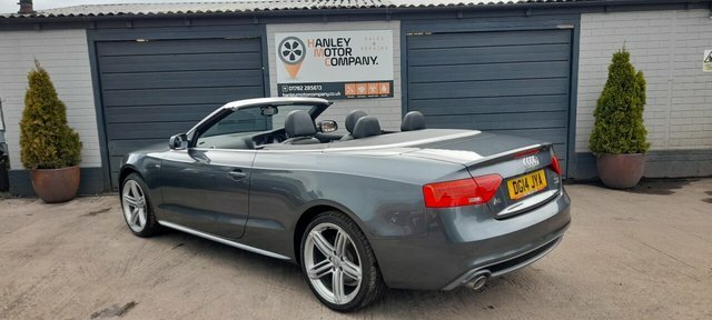Audi A5 3.0 Tdi V6 S Line Special Edition Convertible Grey #6
