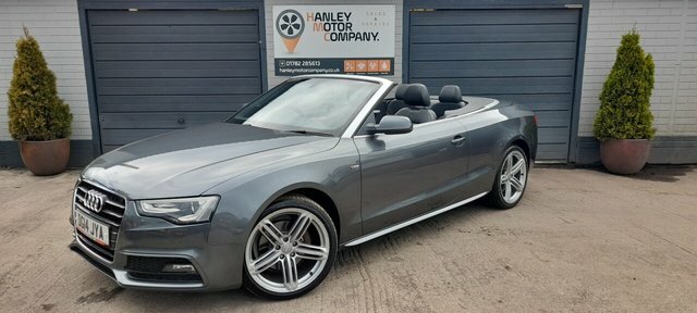 Audi A5 3.0 Tdi V6 S Line Special Edition Convertible Grey #6