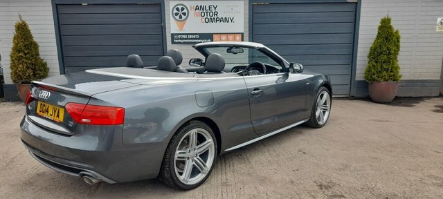 Audi A5 3.0 Tdi V6 S Line Special Edition Convertible Grey #3