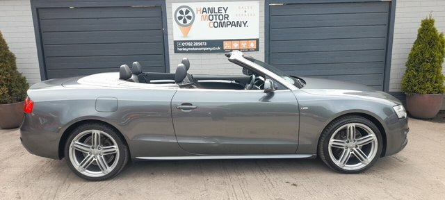 Audi A5 3.0 Tdi V6 S Line Special Edition Convertible Grey #2