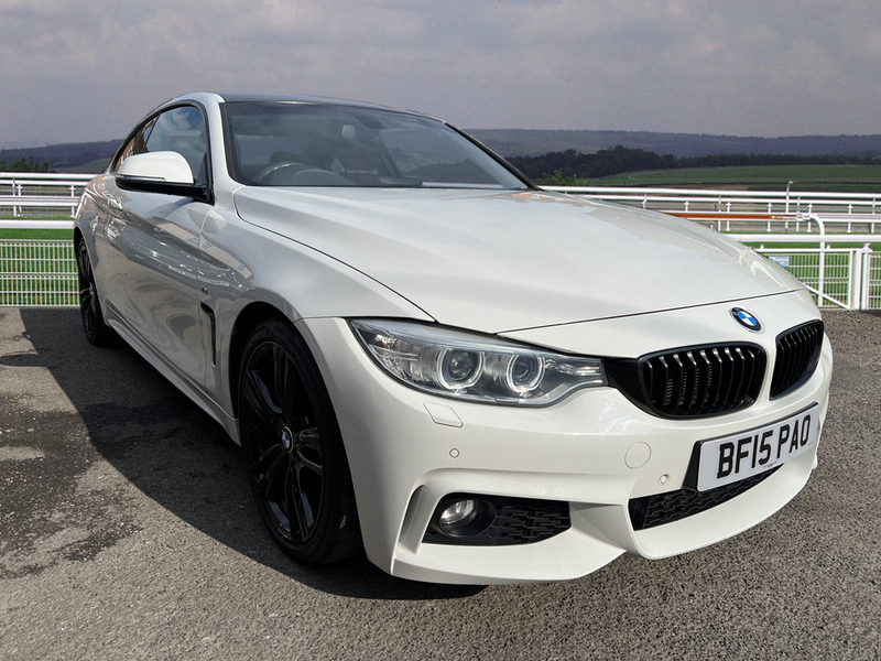 BMW 4 Series 420D M Sport White