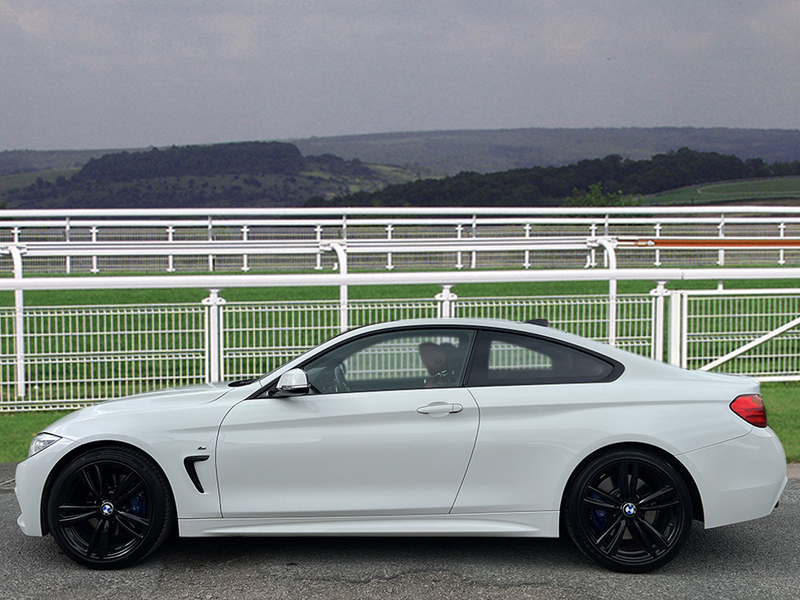 BMW 4 Series 420D M Sport White #6