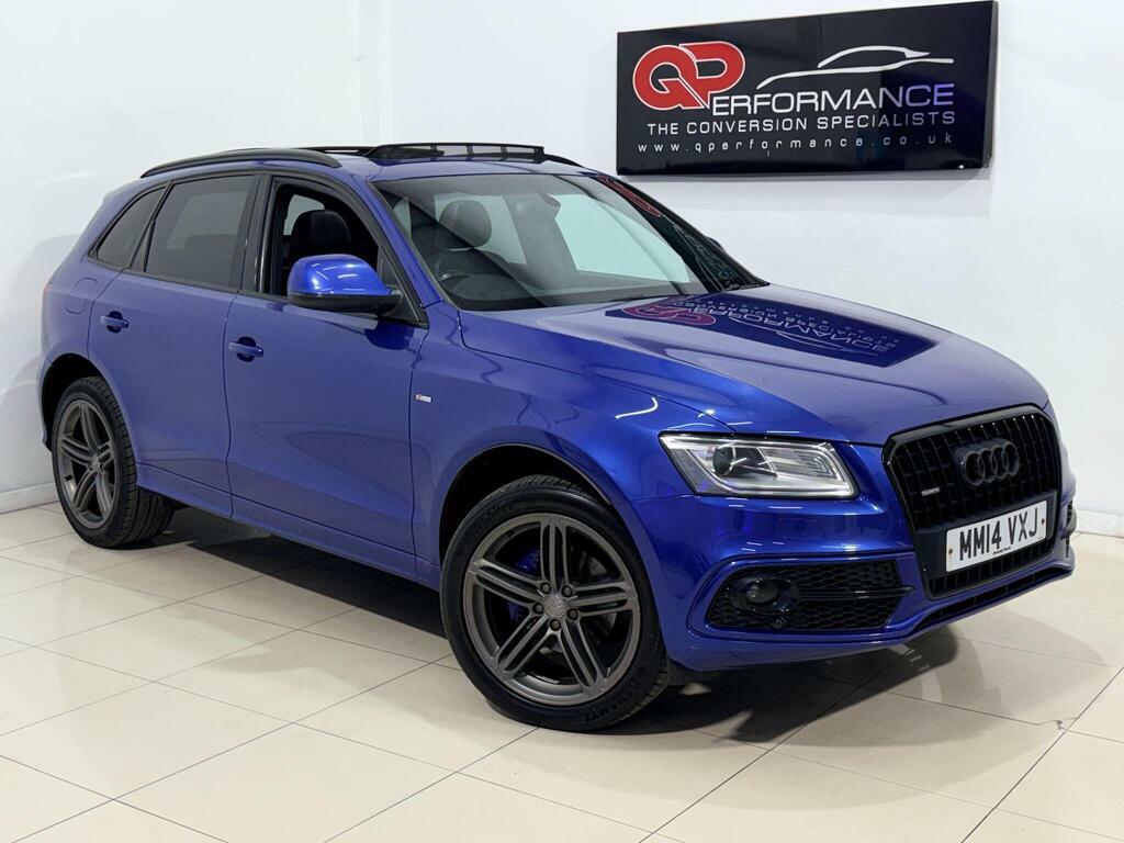 Audi Q5 2.0 Tdi S Line Plus S Tronic Quattro Euro 5 S S MM14VXJ Blue #3