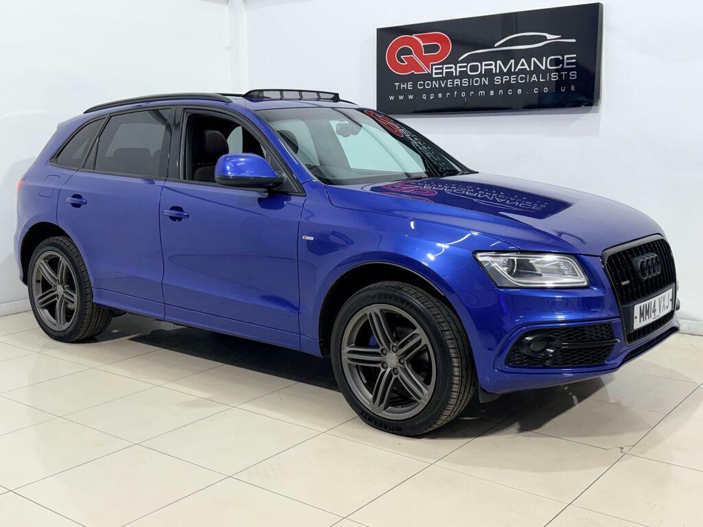 Audi Q5 2.0 Tdi S Line Plus S Tronic Quattro Euro 5 S S MM14VXJ Blue #4