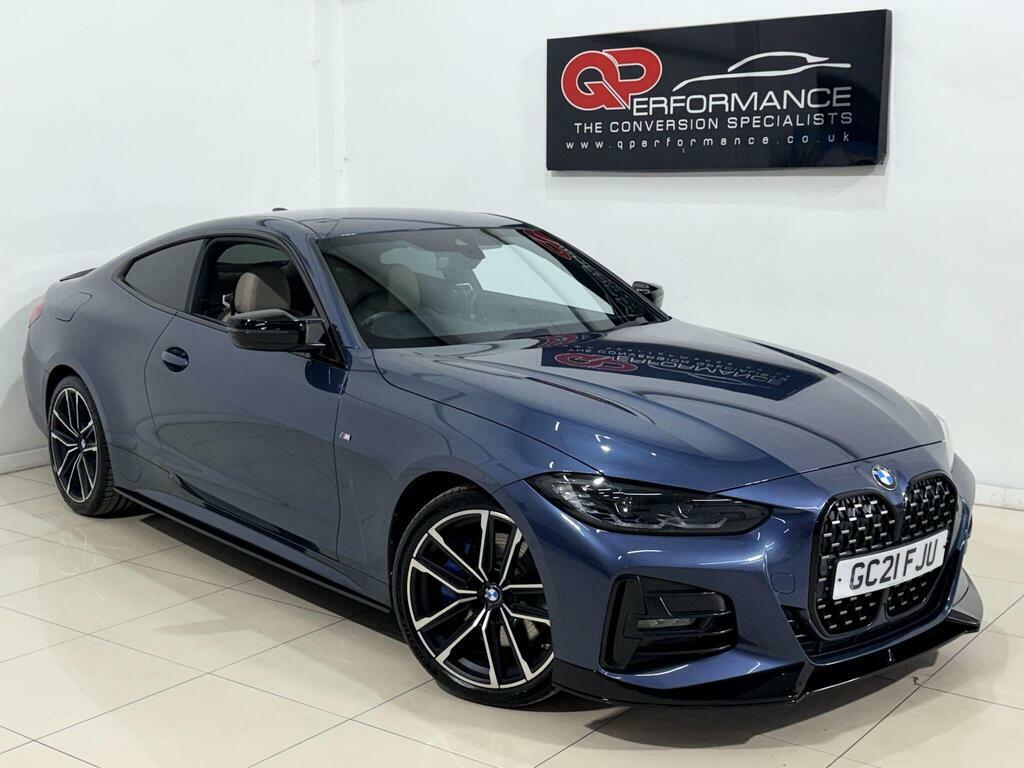 BMW 4 Series 2.0 420D Mht M Sport Xdrive Euro 6 S S Blue #4