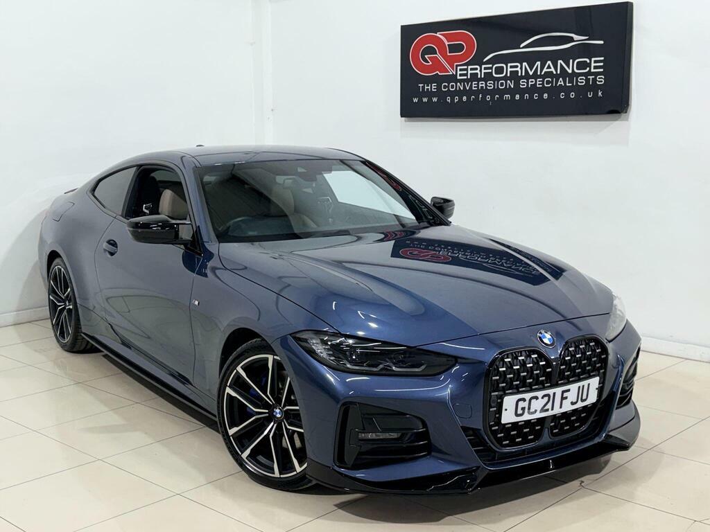 BMW 4 Series 2.0 420D Mht M Sport Xdrive Euro 6 S S Blue #3