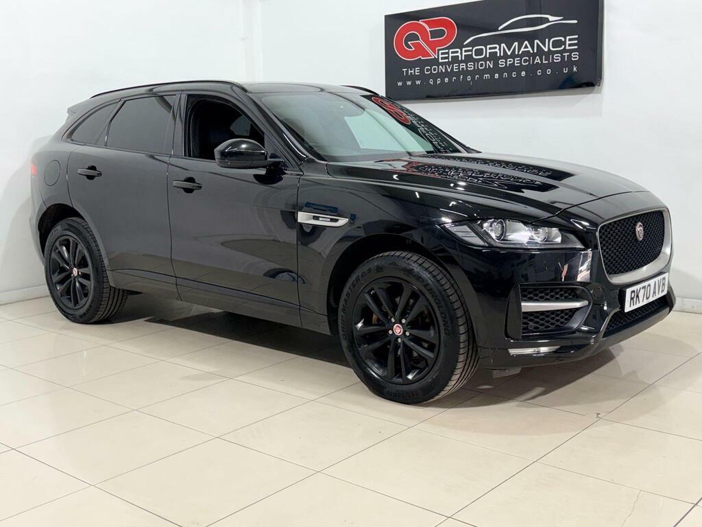 Jaguar F-Pace 2.0 D180 R-sport Awd Euro 6 S S Black #4