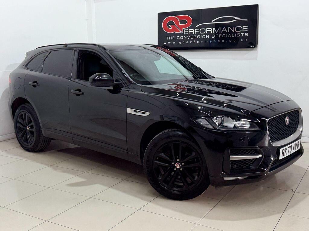 Jaguar F-Pace 2.0 D180 R-sport Awd Euro 6 S S Black #3