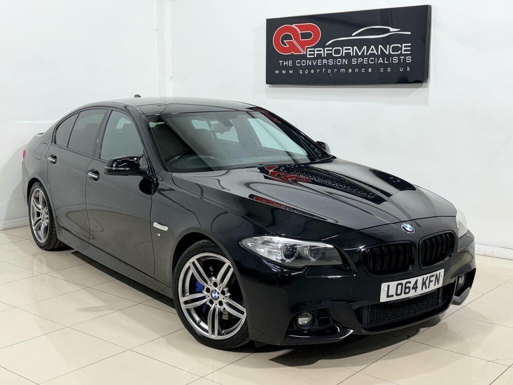 BMW 5 Series 3.0 530D M Sport Euro 6 S S Black #4
