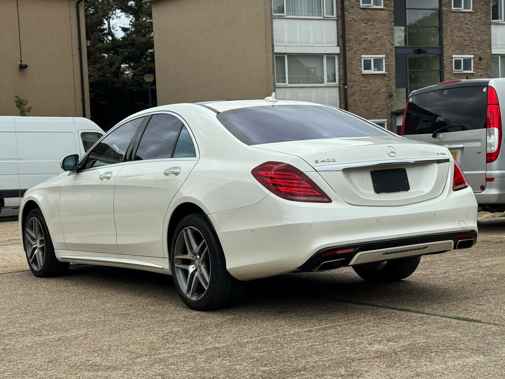 Mercedes-Benz S Class S Class S400 Hybrid Exclusive Amg Sports 3.5L Petr White #6