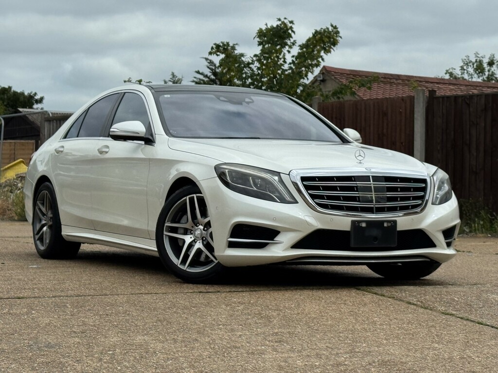 Mercedes-Benz S Class S Class S400 Hybrid Exclusive Amg Sports 3.5L Petr White