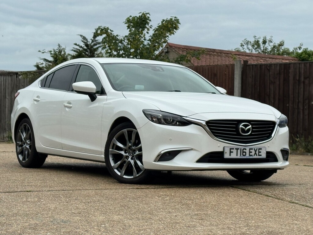Mazda 6 Saloon White