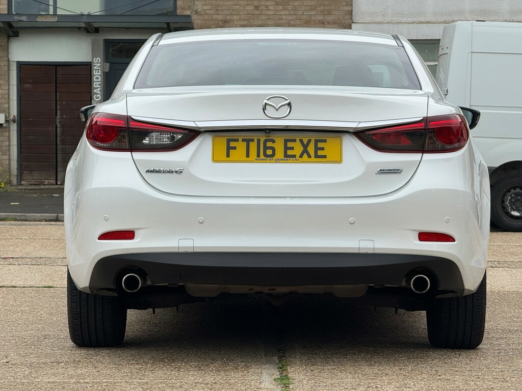 Mazda 6 Saloon White #5