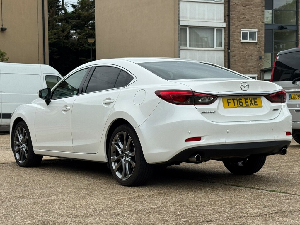 Mazda 6 Saloon White #6