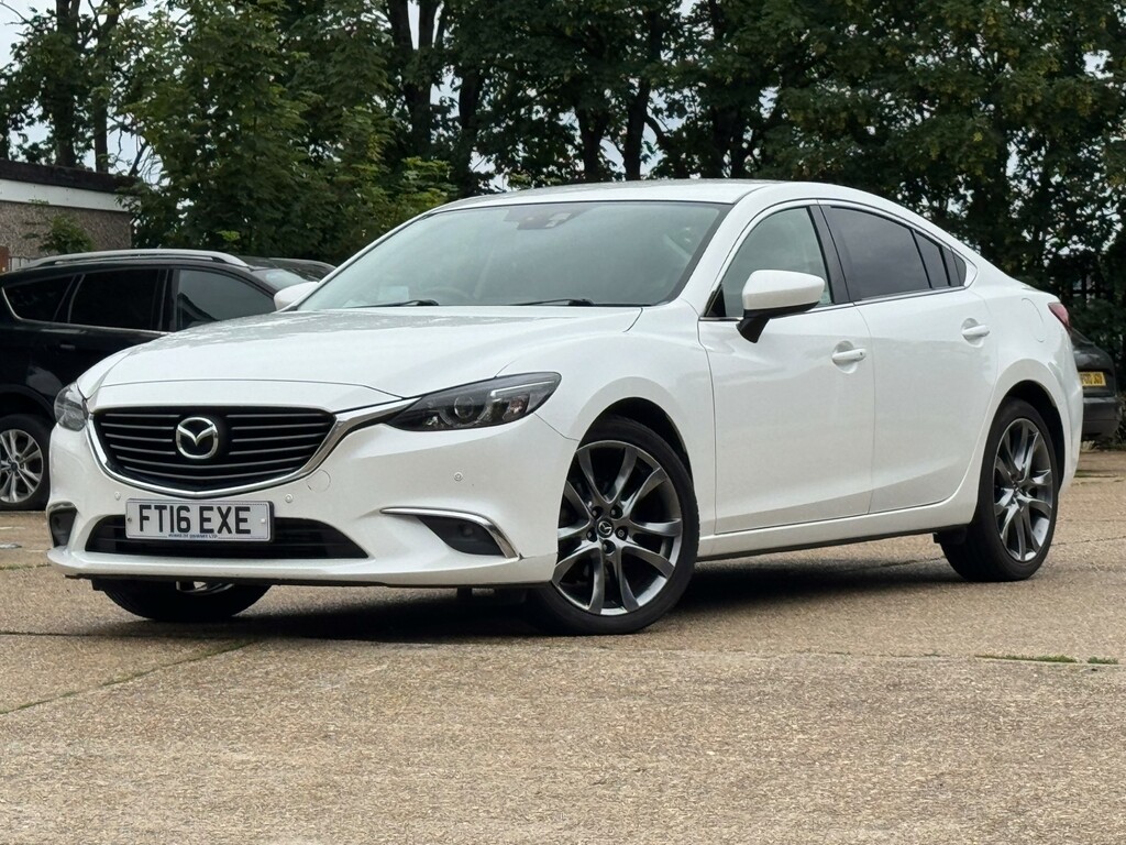 Mazda 6 Saloon White #3