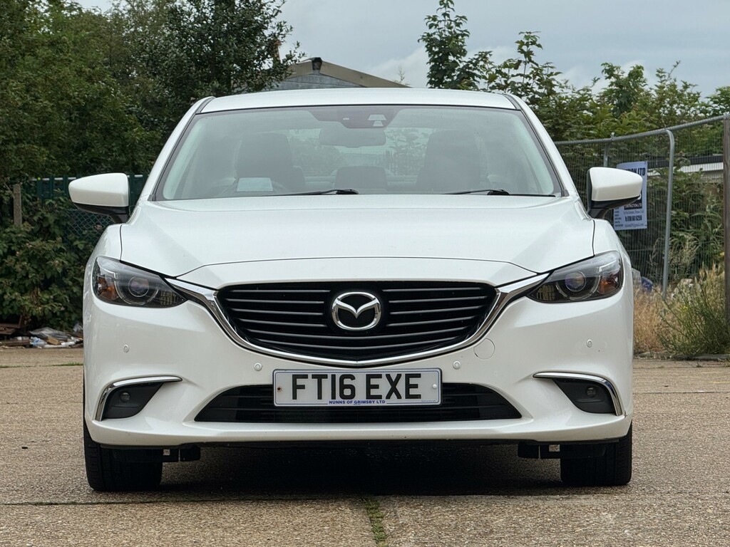 Mazda 6 Saloon White #2