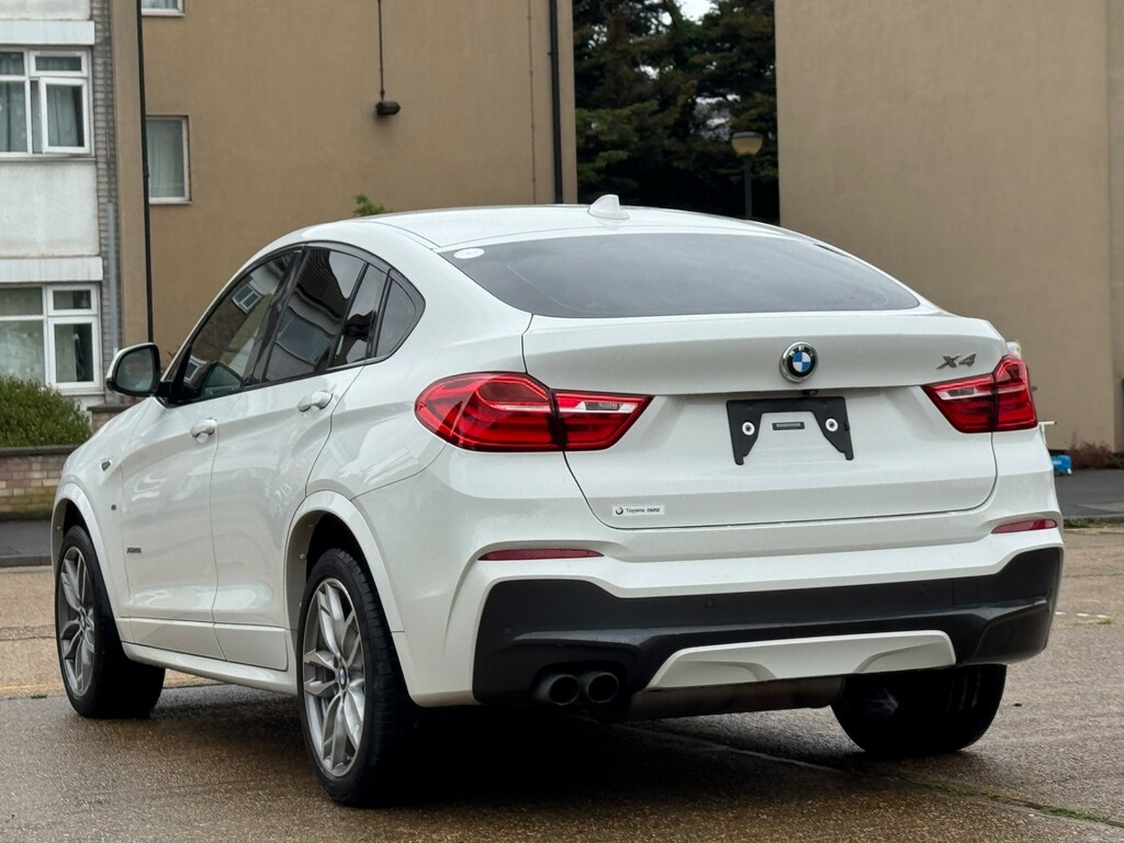 BMW X4 Suv White #4