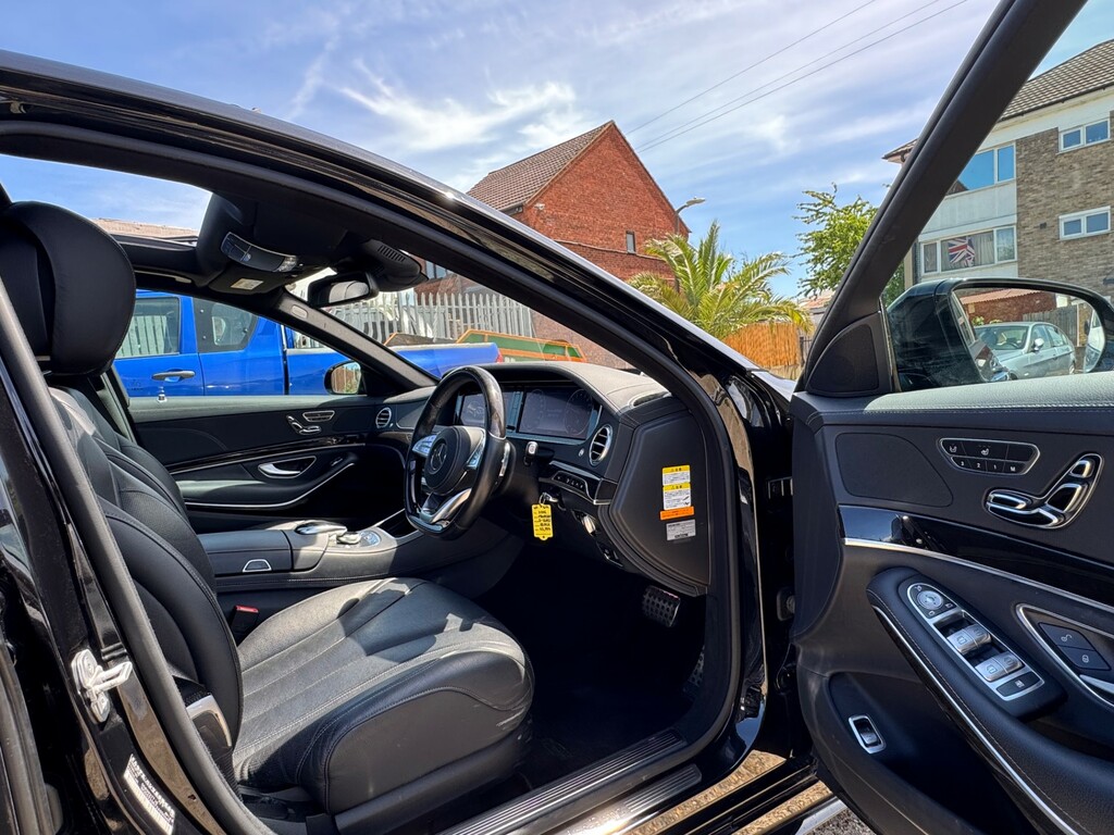 Mercedes-Benz S Class Black #10