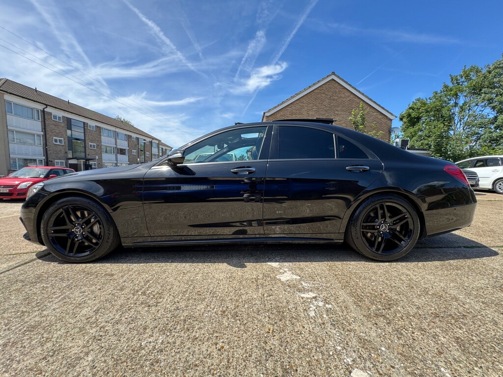 Mercedes-Benz S Class Black #8