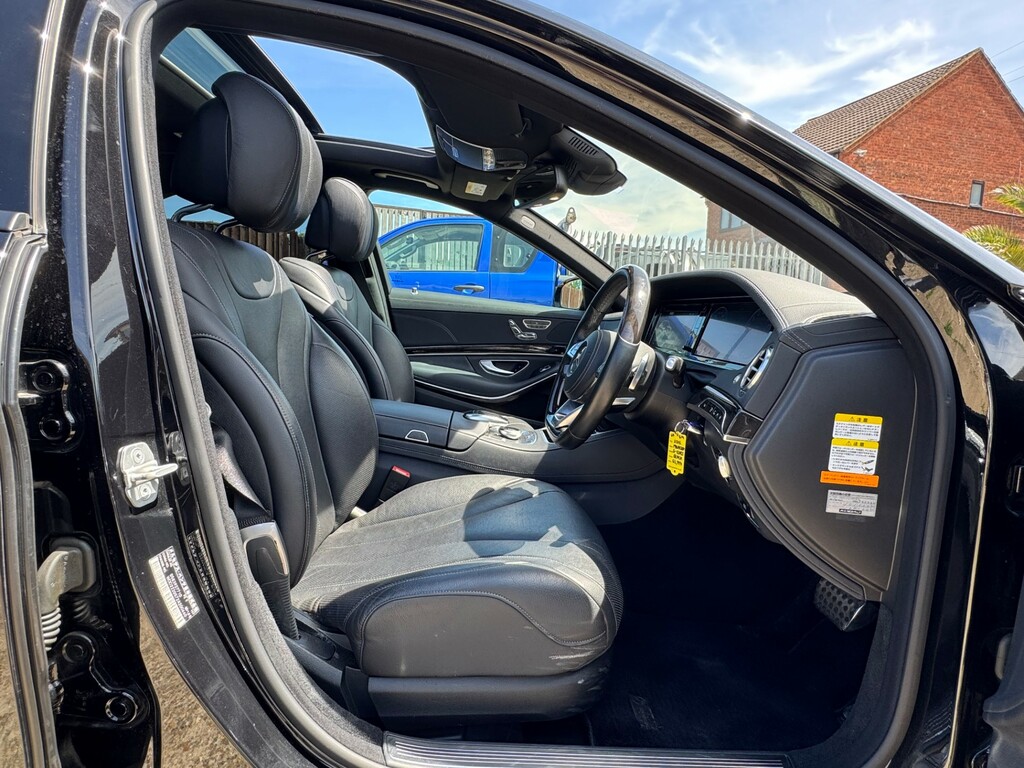 Mercedes-Benz S Class Black #11