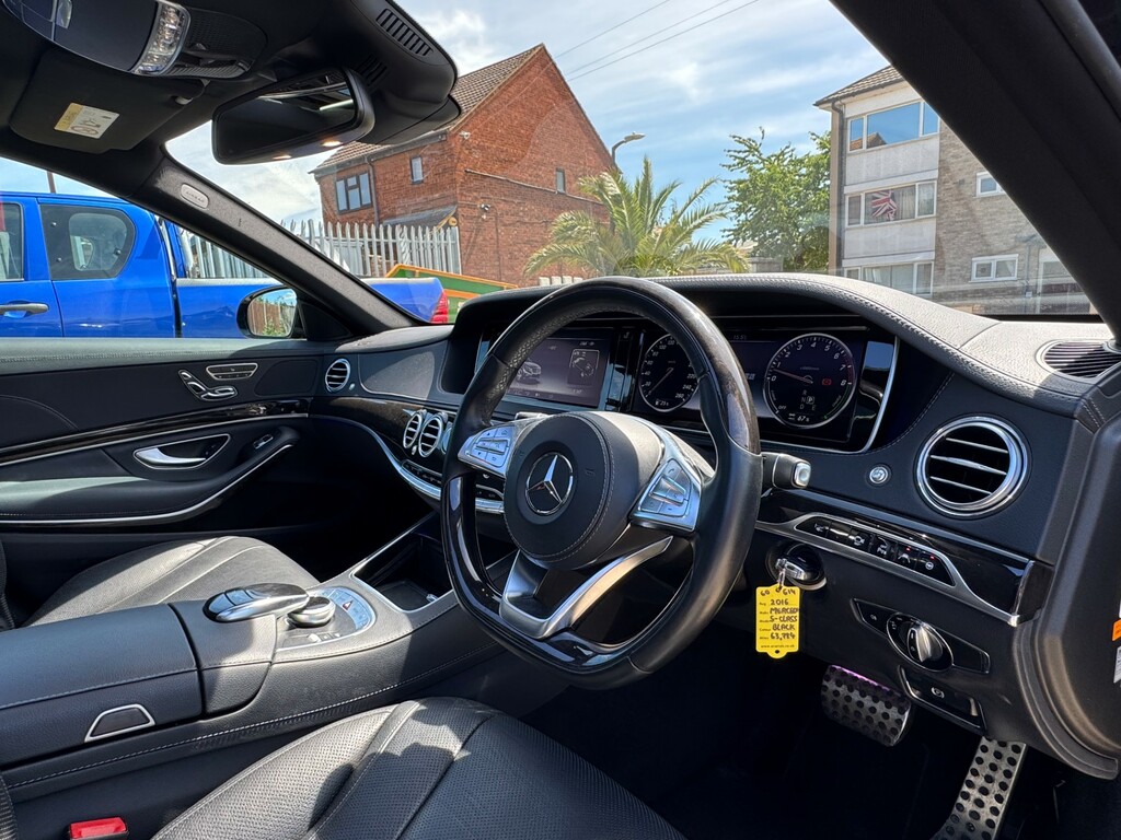 Mercedes-Benz S Class Black #12