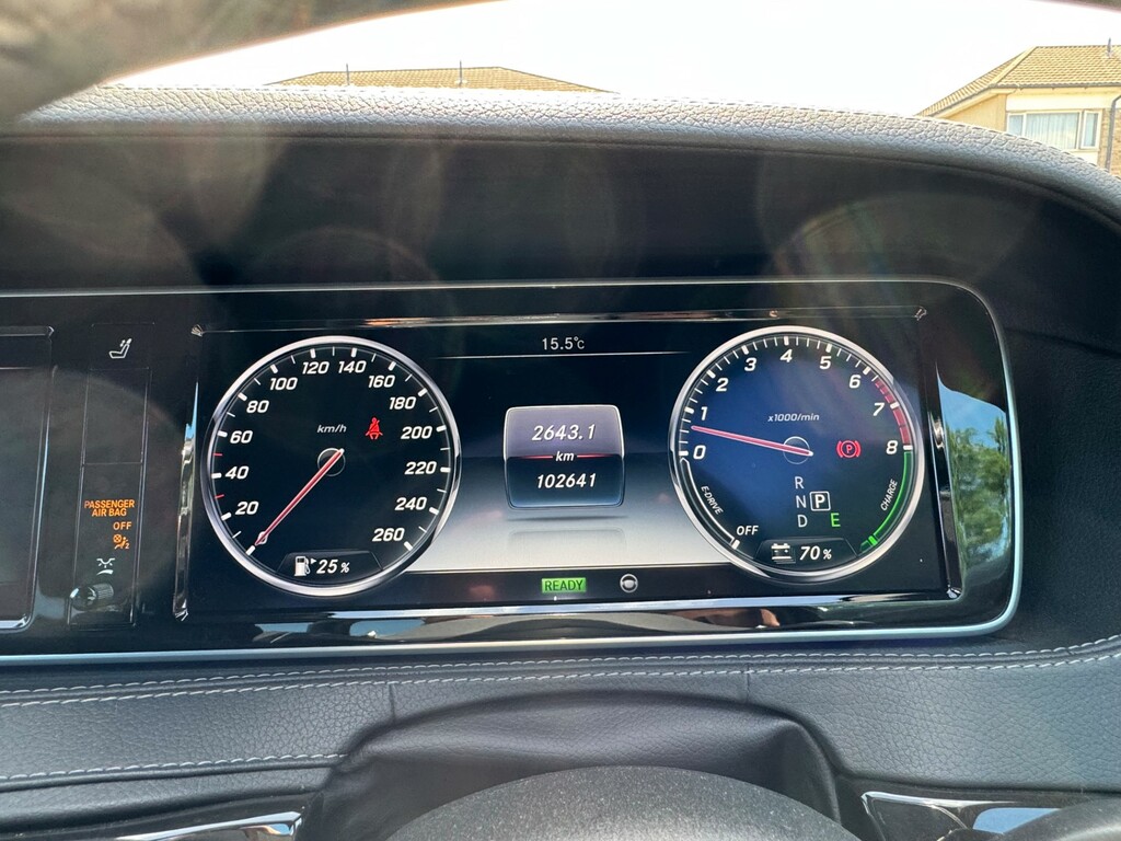 Mercedes-Benz S Class Black #46