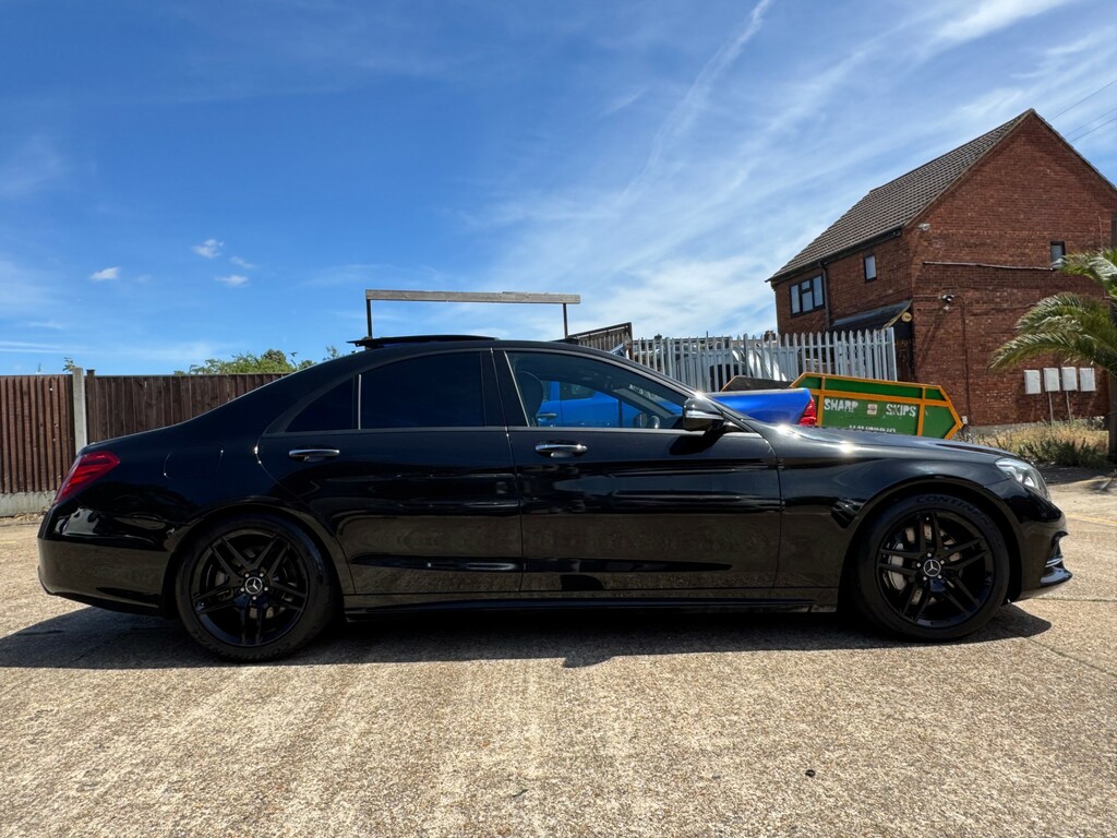 Mercedes-Benz S Class Black #7