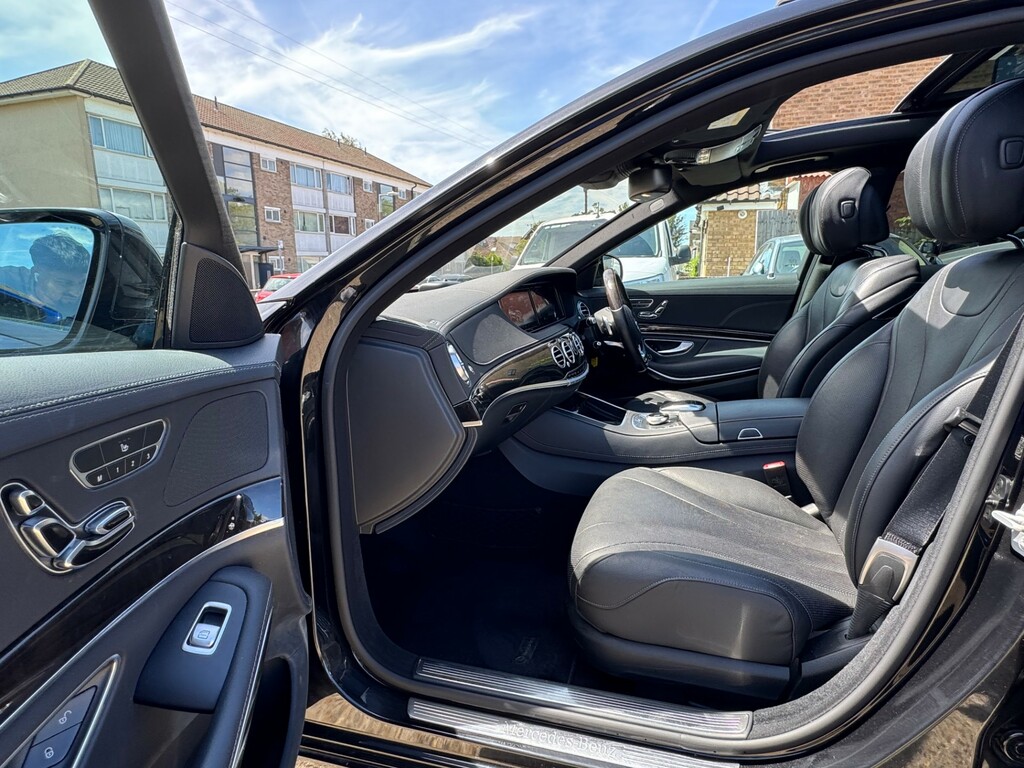Mercedes-Benz S Class Black #18