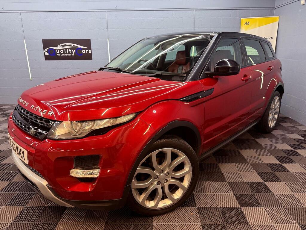 Land Rover Range Rover Evoque 2.0 Si4 Dynamic 4Wd Euro 5 Ss Red