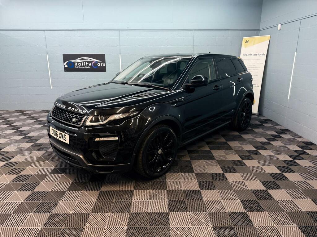 Land Rover Range Rover Evoque 2.0 Td4 Hse Dynamic 4Wd Euro 6 Ss OU16XWS Black #6
