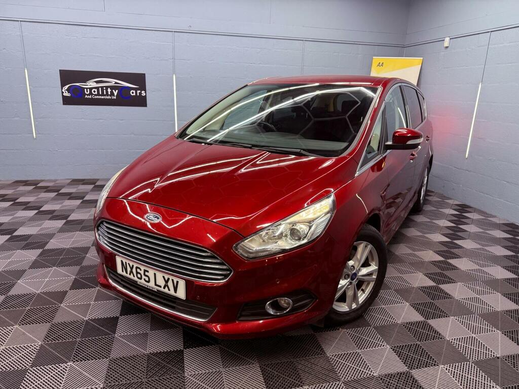 Ford S-Max 2.0 Tdci Titanium Powershift Euro 6 Ss Red #2